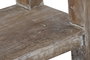 DKD Home Decor Consola Balines Indo 2c25 Blanco Natural Teca Reciclada 240 x 90 x 46 cm