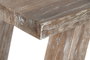 DKD Home Decor Consola Balines Indo 2c25 Blanco Natural Teca Reciclada 240 x 90 x 46 cm
