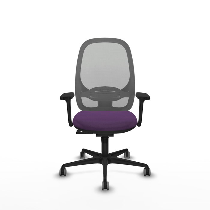 PIQUERAS Y CRESPO Silla de oficina Cilanco con mecanismo Sincro, Morado y Gris PIQUERAS Y CRESPO Silla de oficina Cilanco con mecanismo Sincro, Morado y Gris
