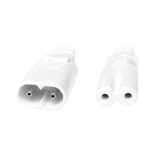 LogiLink Cable de extensión de alimentación, 2m, blanco LogiLink Cable de extensión de alimentación, 2m, blanco