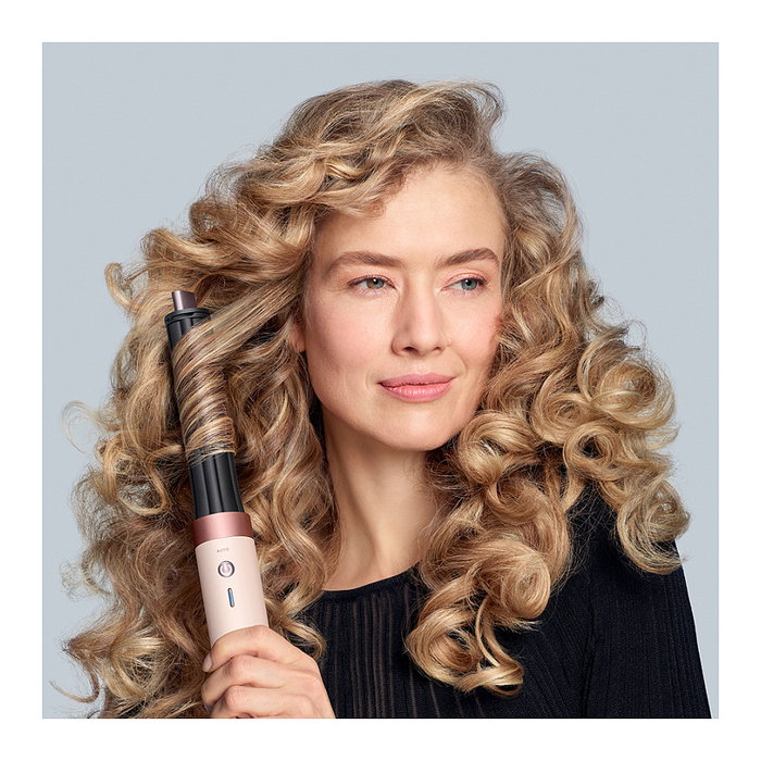 Dyson Airwrap Coanda Multistyler para Cabello Liso y Ondulado, 6 Accesorios, Tecnología Iónica, 1700W, Color Rosa/Oro Rosa (Ref. Coanda2x)