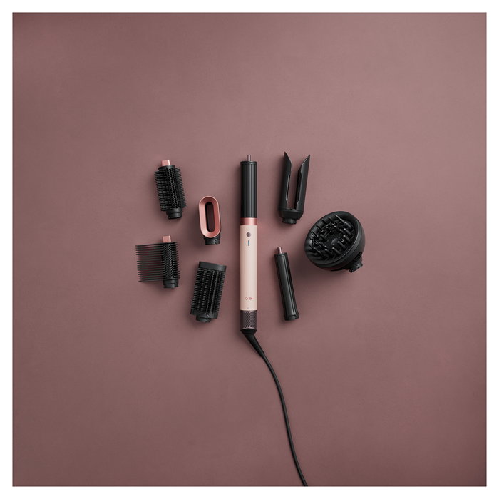 Dyson Airwrap Coanda Multistyler para Cabello Liso y Ondulado, 6 Accesorios, Tecnología Iónica, 1700W, Color Rosa/Oro Rosa (Ref. Coanda2x)