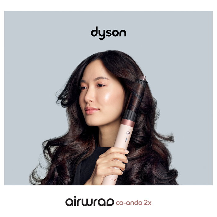 Dyson Airwrap Coanda Multistyler para Cabello Liso y Ondulado, 6 Accesorios, Tecnología Iónica, 1700W, Color Rosa/Oro Rosa (Ref. Coanda2x)