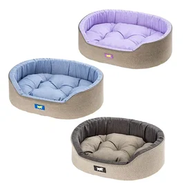 Ferplast Cama Dandy 45 Coran Azul Lila para Perros y Gatos