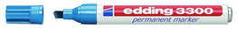 EDDING Marcador Permanente Biselado Azul Claro (Set de 10)
