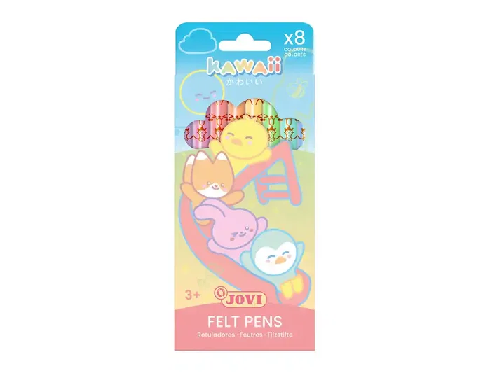 Jovi Expositor de suelo serie Kawaii 64 unidades surtidas
