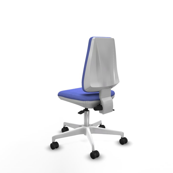 PIQUERAS Y CRESPO Silla de oficina Elche con mecanismo Asincro Azul claro