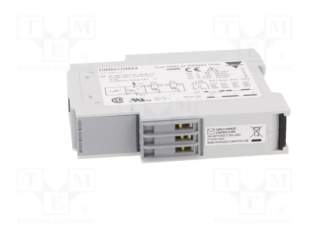 CARLO GAVAZZI Relé de tiempo DPDT 0,1÷600s