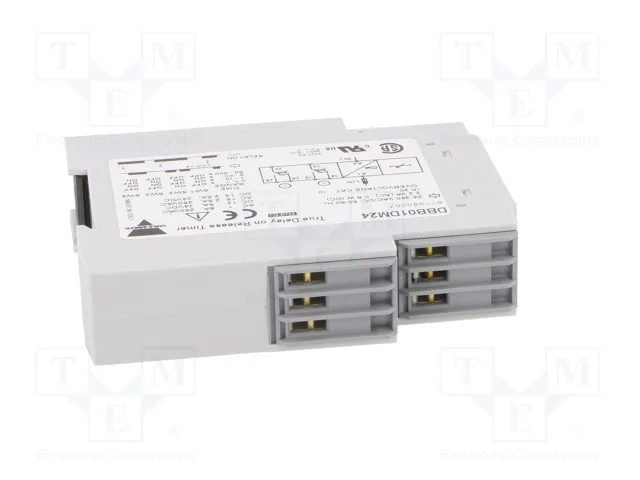 CARLO GAVAZZI Relé de tiempo DPDT 0,1÷600s