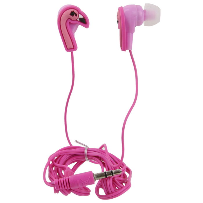 Creatrice de Genie Auriculares Fantasía Veraniega (Flamenco, Sandía, Piña) - Compatible con Smartphones y Ordenadores