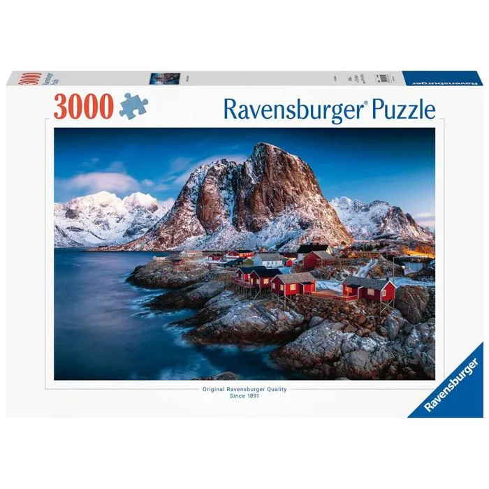 Ravensburger Rompecabezas 3000 Piezas Lofoten Noruega Adultos Niños 17081