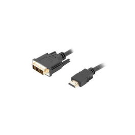 Lanberg Cable HDMI a DVI-D 1,8 m Negro