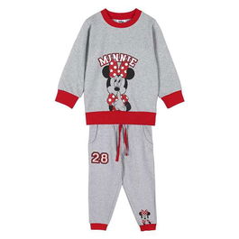 Chándal Infantil Minnie Mouse Gris