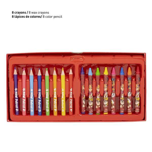 Cerdá Set Papelería Coloreable Maletín Paw Patrol Azul Oscuro
