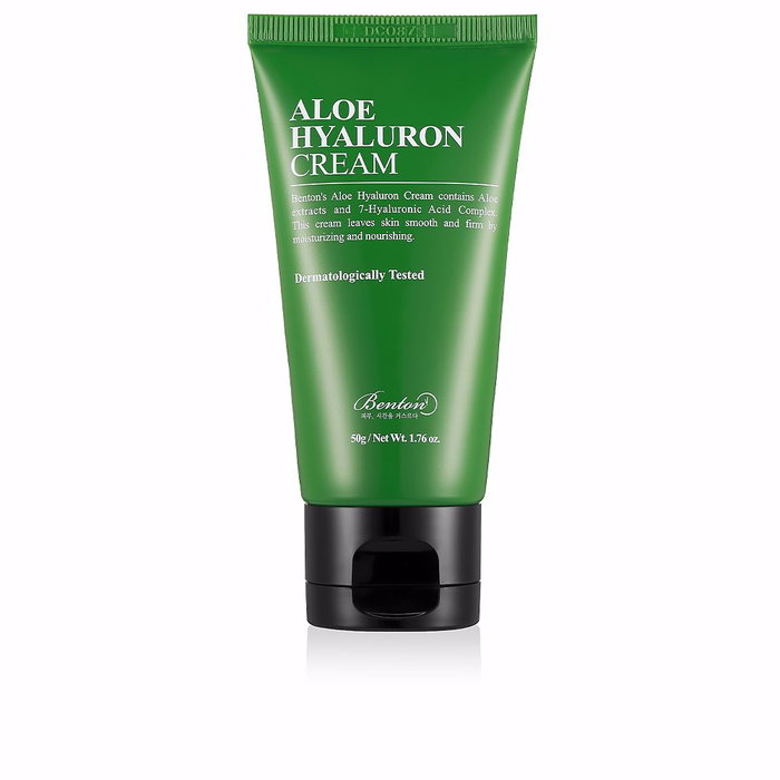 Benton ALOE HYALURON cream - Crema Facial Hidratante con Aloe Vera y Ácido Hialurónico para Todo Tipo de Pieles - 50 g Benton ALOE HYALURON cream - Crema Facial Hidratante con Aloe Vera y Ácido Hialurónico para Todo Tipo de Pieles - 50 g