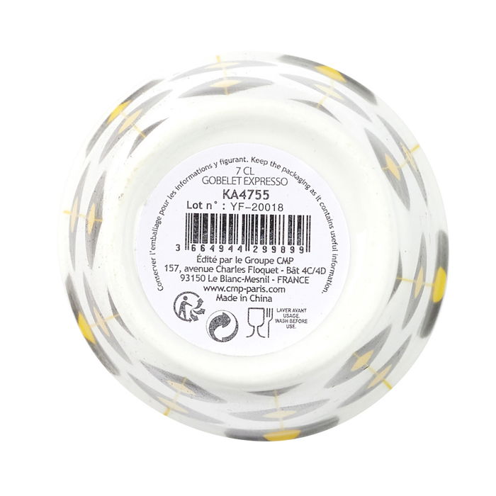 Home Deco Factory Zeste Vaso Espresso 70 Ml