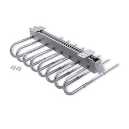 Emuca Pantalonero extraíble, Izquierda, Acero y Plástico, Pintado aluminio