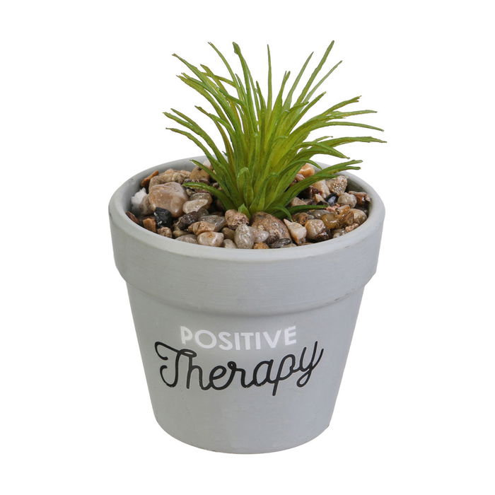 Home Deco Factory Planta Artificial con Maceta Colección Little Garden