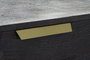DKD Home Decor Buffet de Mango Negro y Dorado
