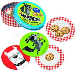 Juego Imagiland Cartas Redondas Funtastic Mapache