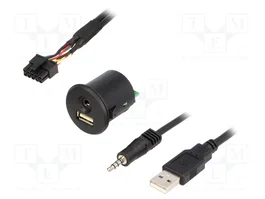 PER.PIC. Adaptador USB/AUX para Fiat