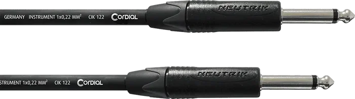 Cordial Cable de Guitarra Jack 3M