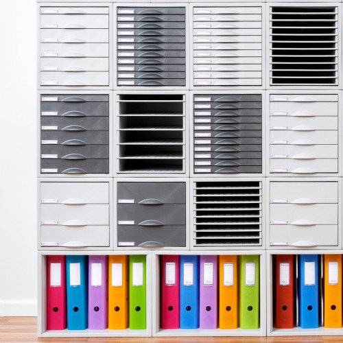 Archivo 2000 MÓDULO ARCHISYSTEM 8403C GF 3 Cajones 356x316x303 mm Grafito