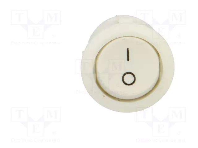 ORNO Interruptor Rocker SPST OFF-ON Blanco