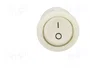 ORNO Interruptor Rocker SPST OFF-ON Blanco