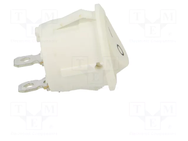 ORNO Interruptor Rocker SPST OFF-ON Blanco