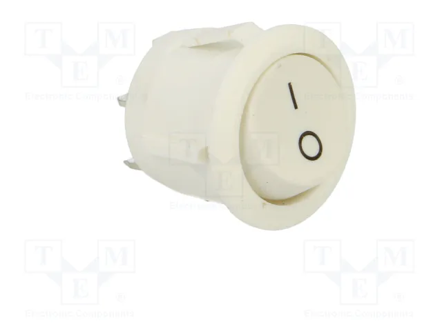 ORNO Interruptor Rocker SPST OFF-ON Blanco