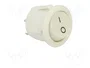 ORNO Interruptor Rocker SPST OFF-ON Blanco