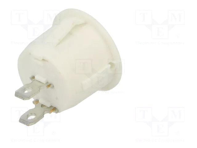 ORNO Interruptor Rocker SPST OFF-ON Blanco