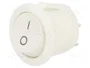 ORNO Interruptor Rocker SPST OFF-ON Blanco
