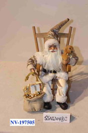 DKD Home Decor Figura de Silla Champán