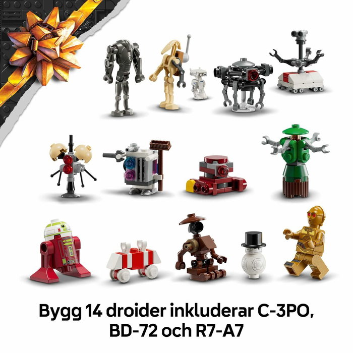 LEGO Star Wars Calendario de Adviento 2025 75418