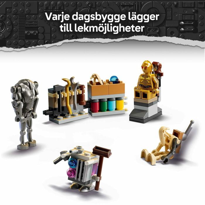 LEGO Star Wars Calendario de Adviento 2025 75418