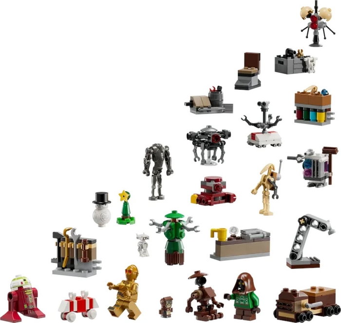 LEGO Star Wars Calendario de Adviento 2025 75418