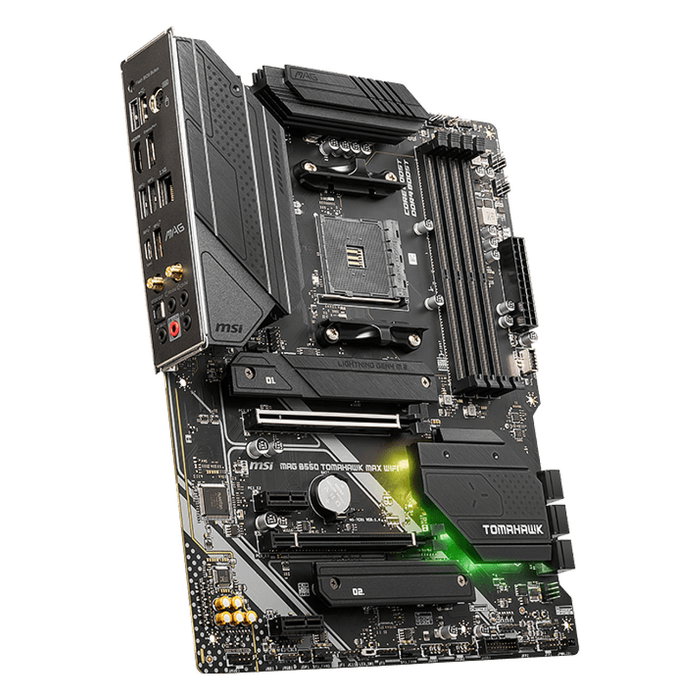 MSI MAG B550 TOMAHAWK MAX WiFi, Placa Base ATX, AMD B550, Socket AM4, Compatible con AMD Ryzen 3000 Series, DDR4 128GB Máx., 2.5Gb LAN, PCIe 4.0 MSI MAG B550 TOMAHAWK MAX WiFi, Placa Base ATX, AMD B550, Socket AM4, Compatible con AMD Ryzen 3000 Series, DDR4 128GB Máx., 2.5Gb LAN, PCIe 4.0
