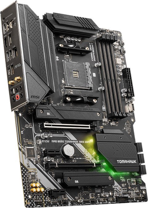 MSI MAG B550 TOMAHAWK MAX WIFI ATX AMD B550 Socket AM4 DDR4 MSI MAG B550 TOMAHAWK MAX WIFI ATX AMD B550 Socket AM4 DDR4