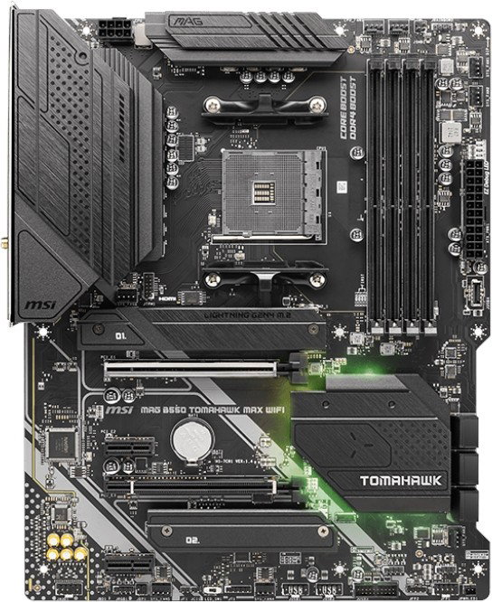MSI MAG B550 TOMAHAWK MAX WIFI ATX AMD B550 Socket AM4 DDR4 MSI MAG B550 TOMAHAWK MAX WIFI ATX AMD B550 Socket AM4 DDR4