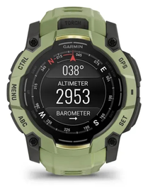 Garmin Instinct 3 AMOLED 1,3" 416x416 Pantalla táctil GPS Verde y Gris