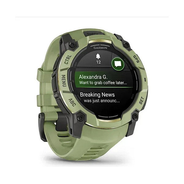 Garmin Instinct 3 AMOLED 50 mm Fern Green/Gray
