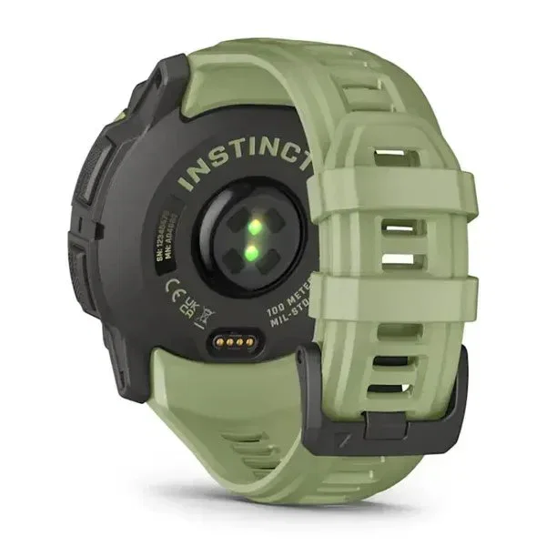 Garmin Instinct 3 AMOLED, Pantalla Táctil 3,3 cm (1.3''), Verde/Gris