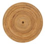 S/2 Mesa Auxiliar Natural Ratán Salón 60 X 60 X 39 cm