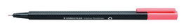 Rotulador Fibra Staedtler 334 Triplus Fineliner Salmon (Set de 10)