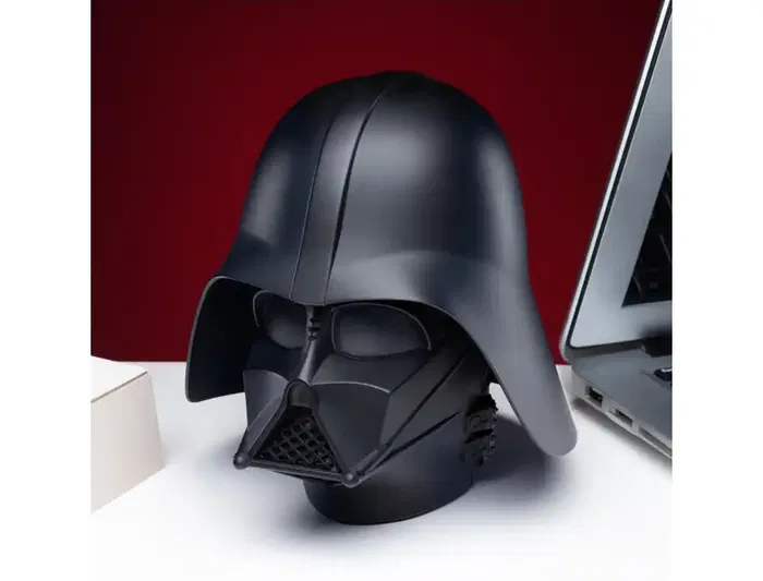 Wondee Lámpara Star Wars Darth Vader con Sonido y Luz Roja 14cm