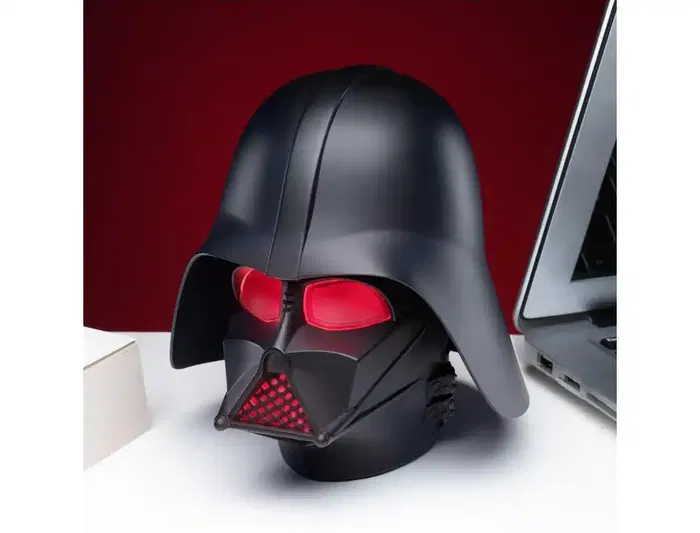 Wondee Lámpara Star Wars Darth Vader con Sonido y Luz Roja 14cm
