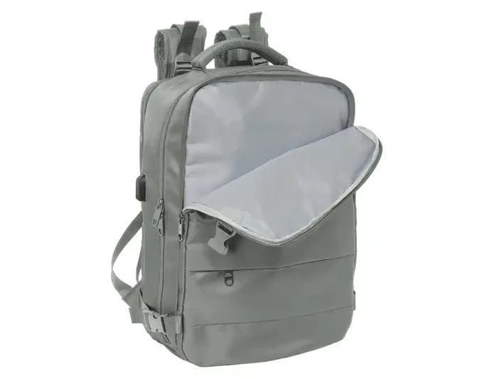 Safta Mochila de Viaje de Cabina Real Madrid Equipación 25/26 Gris