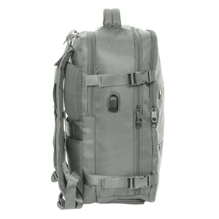 Safta Mochila de Viaje de Cabina Real Madrid Equipación 25/26 Gris
